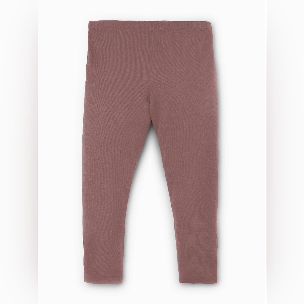 Organic Cotton Leggings - New with tags - Dusty lilac purple - 18-24m